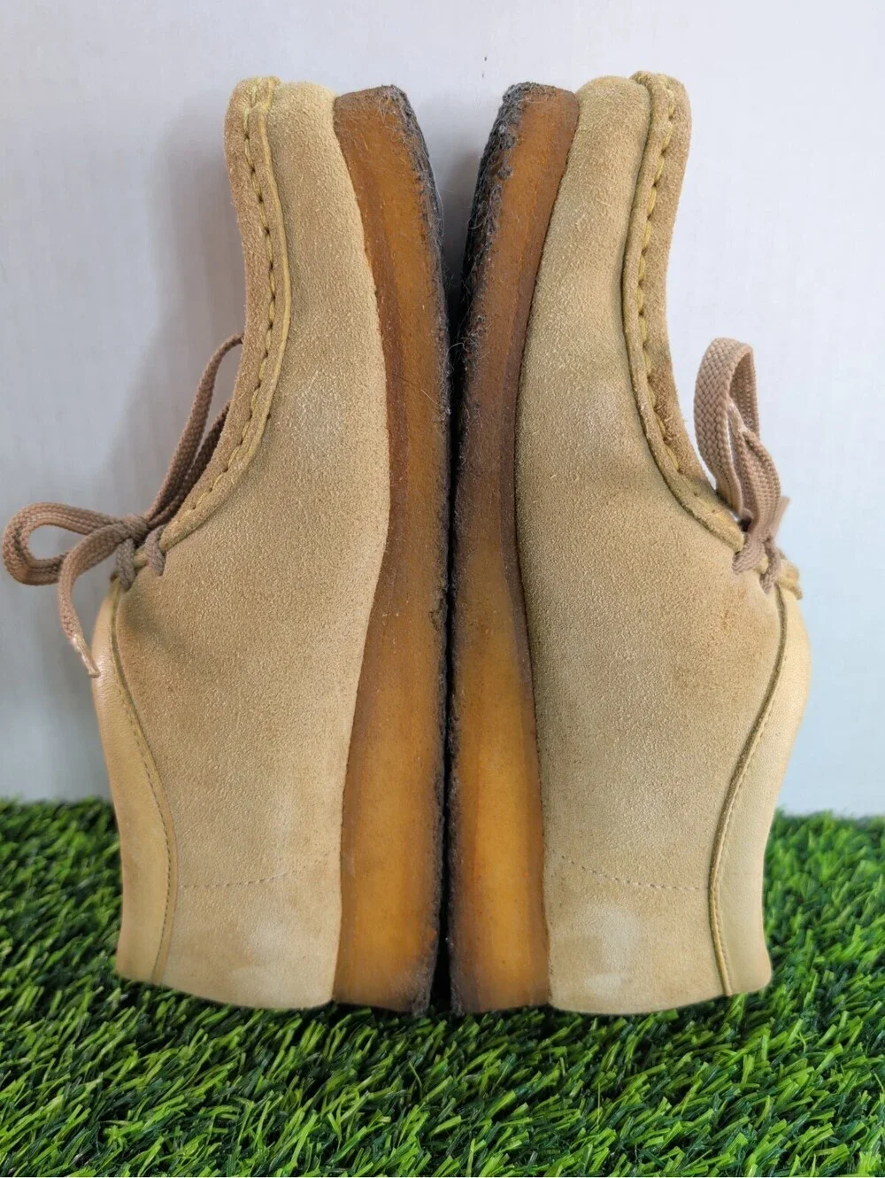 Clarks Originals Wallabee Shoes Mens Size 7.5M Classic Maple Suede